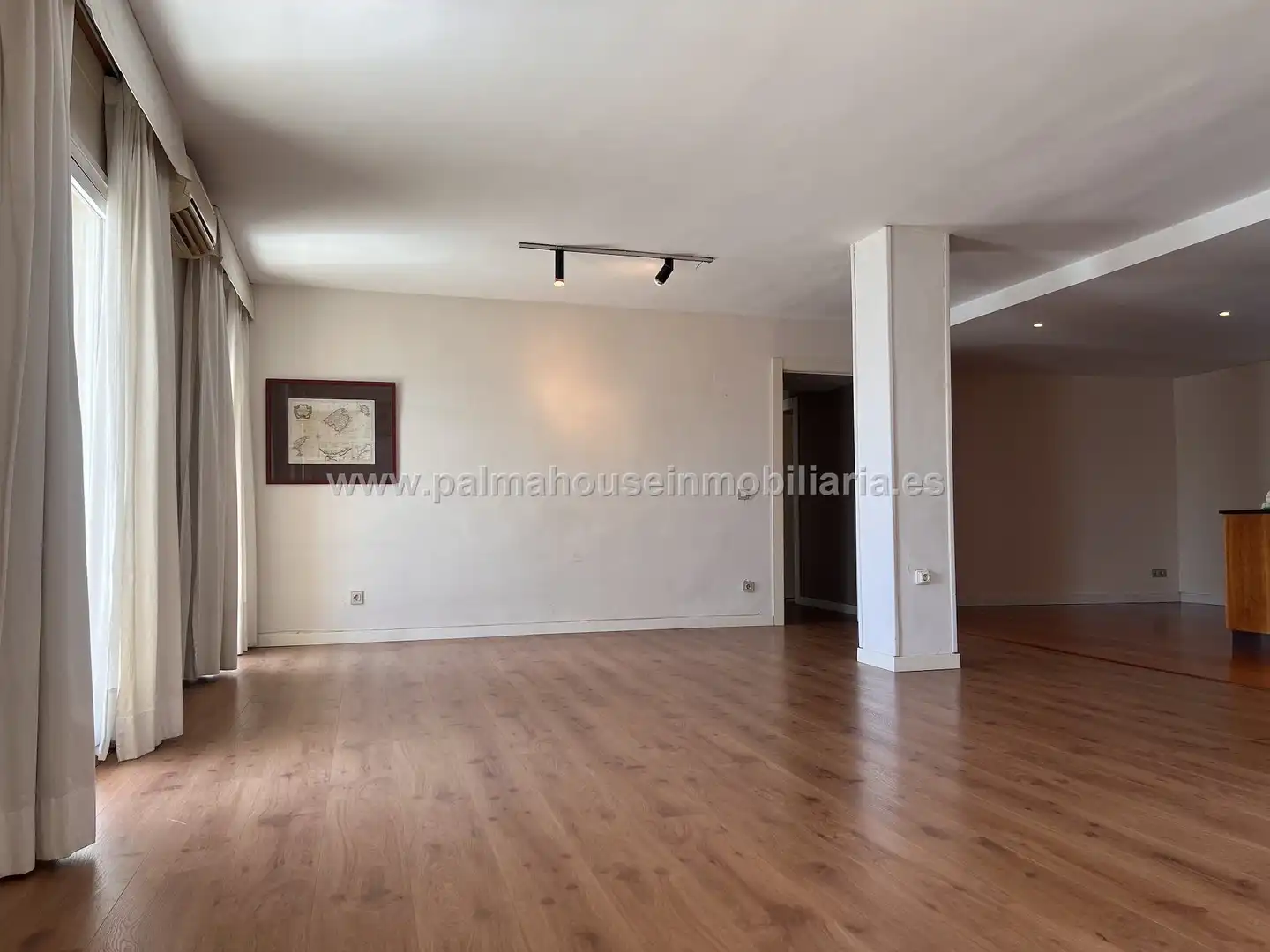 Sala de estar de Piso en venta en  Palma de Mallorca con Aire acondicionado, Parquet y Terraza