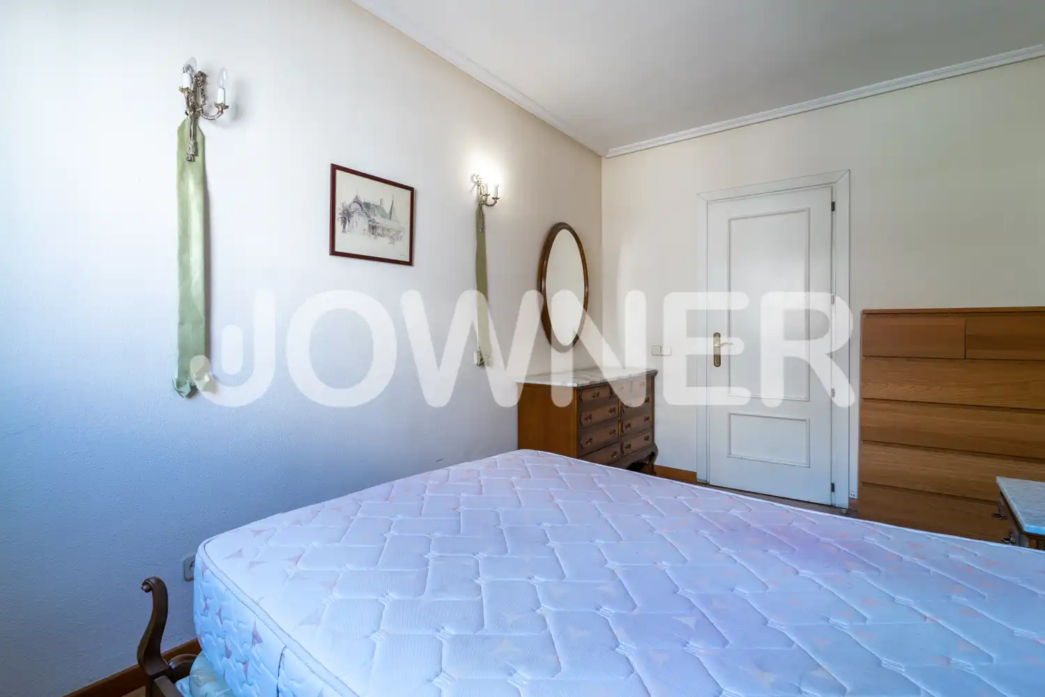 Bedroom of Flat for rent in Madrid  with Air Conditioner, Heating and Furnished