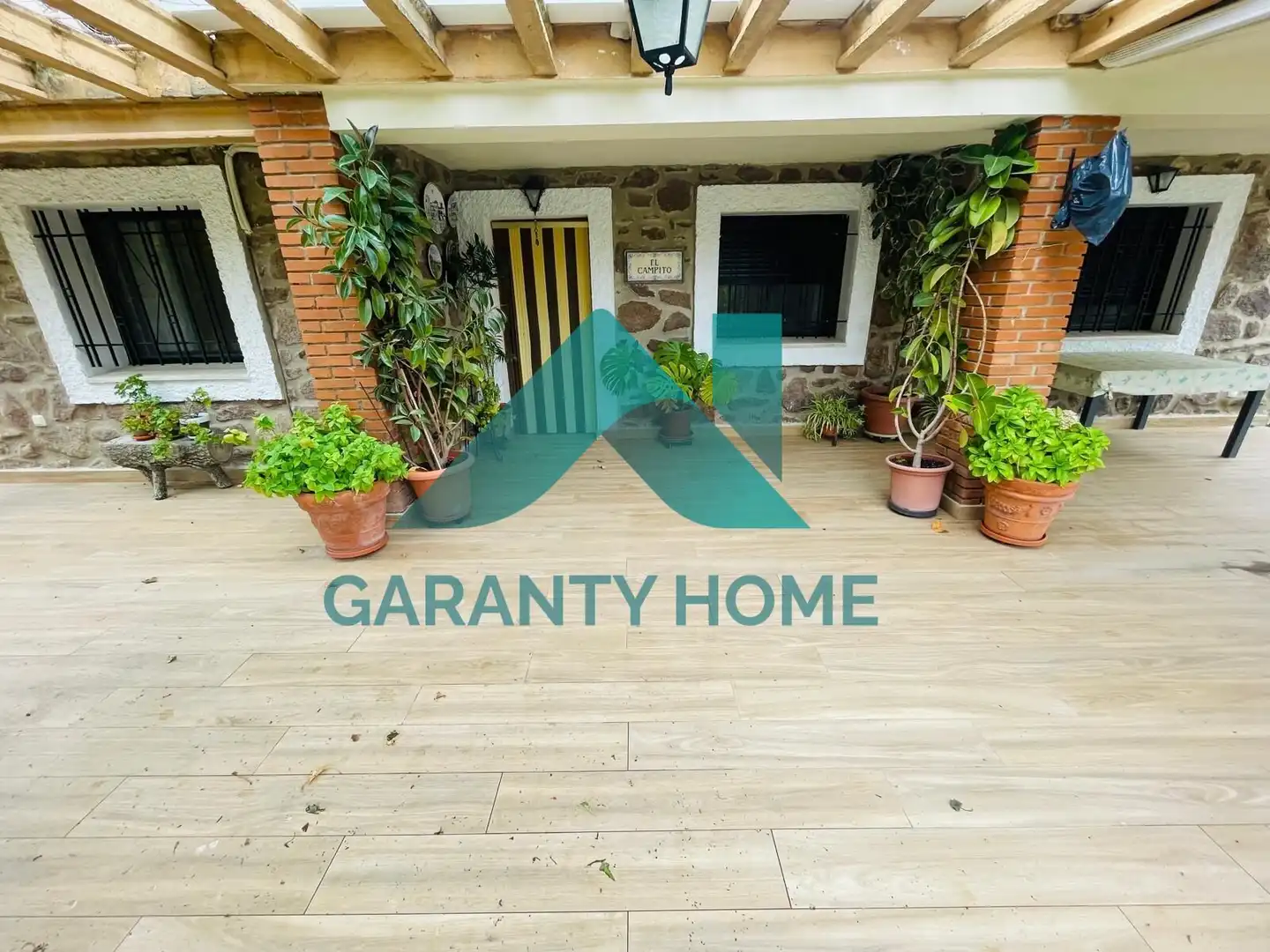 Terrace of Houses for sale in Casar de Cáceres  with Air Conditioner, Private garden and Terrace