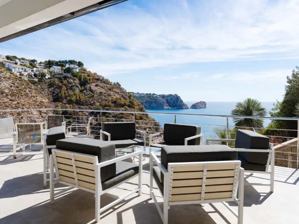 Terrassa de Casa o xalet en venda en Jávea / Xàbia amb Aire condicionat, Jardí privat i Terrassa