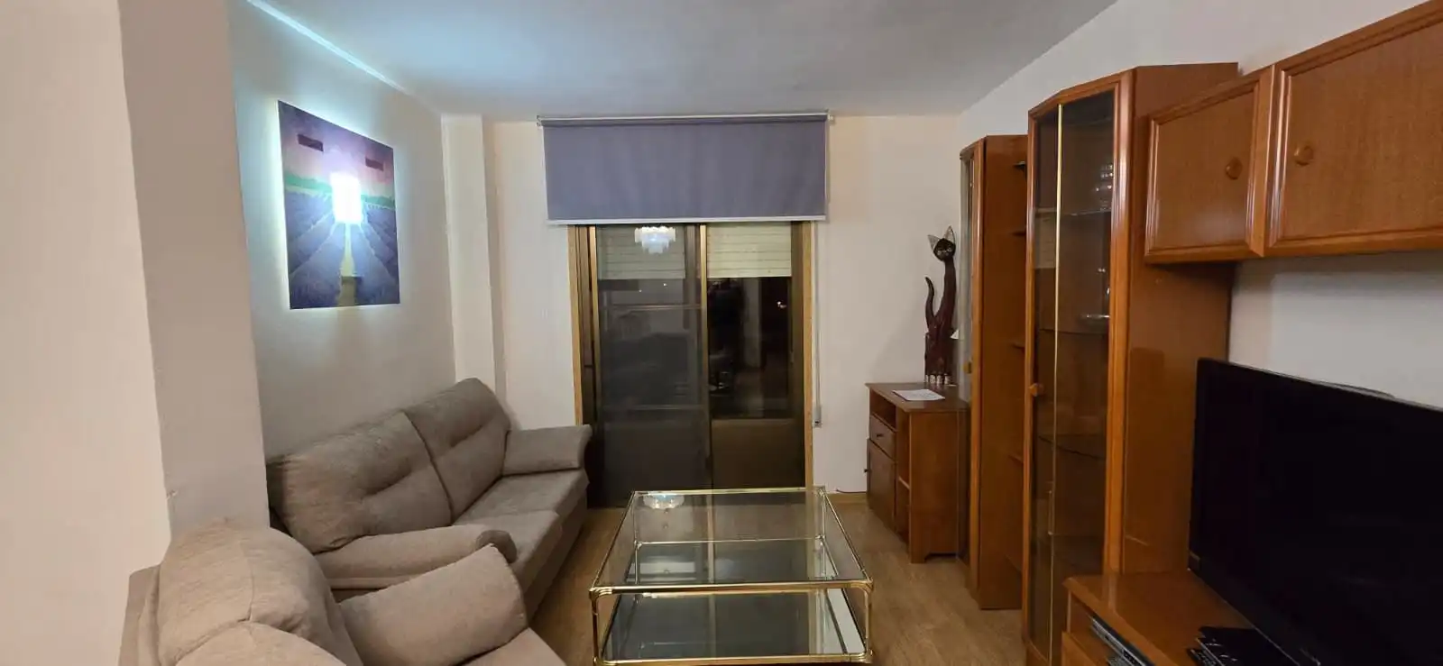 Living room of Flat for sale in Argamasilla de Calatrava  with Air Conditioner, Terrace and Furnished