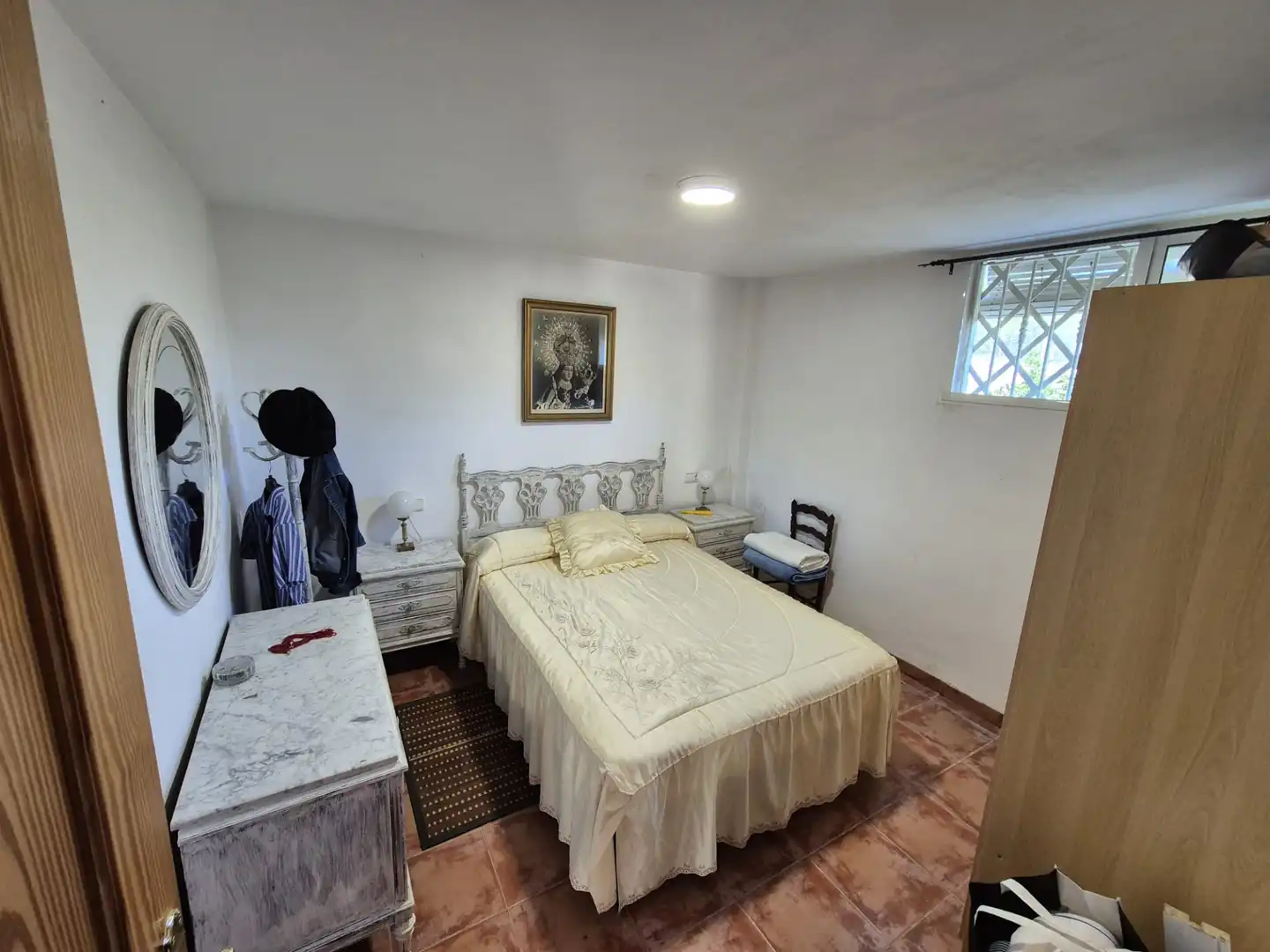 Dormitori de Casa o xalet en venda en Albudeite amb Jardí privat, Terrassa i Moblat