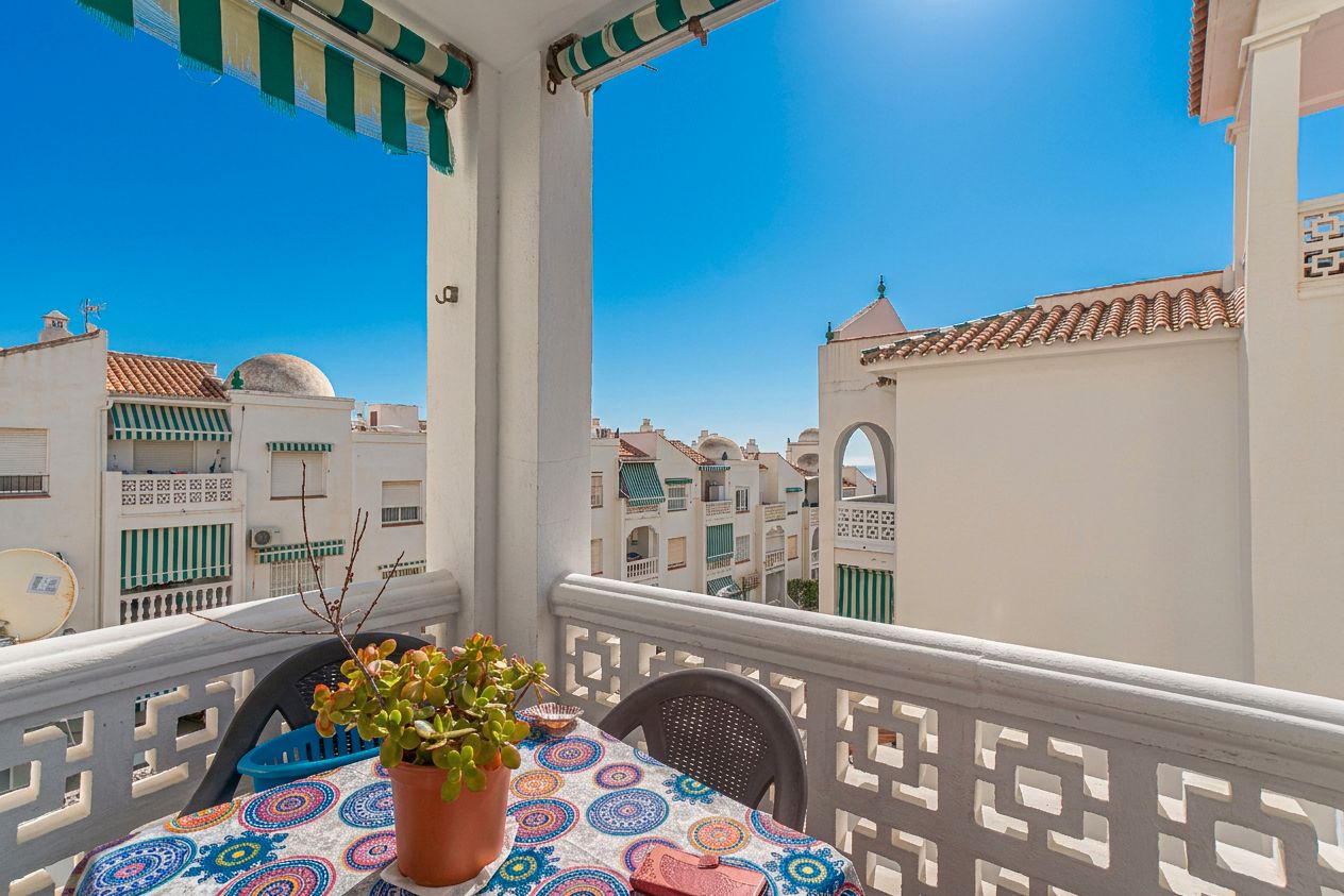 Exterior view of Flat for sale in Rincón de la Victoria  with Terrace, Storage room and Community pool