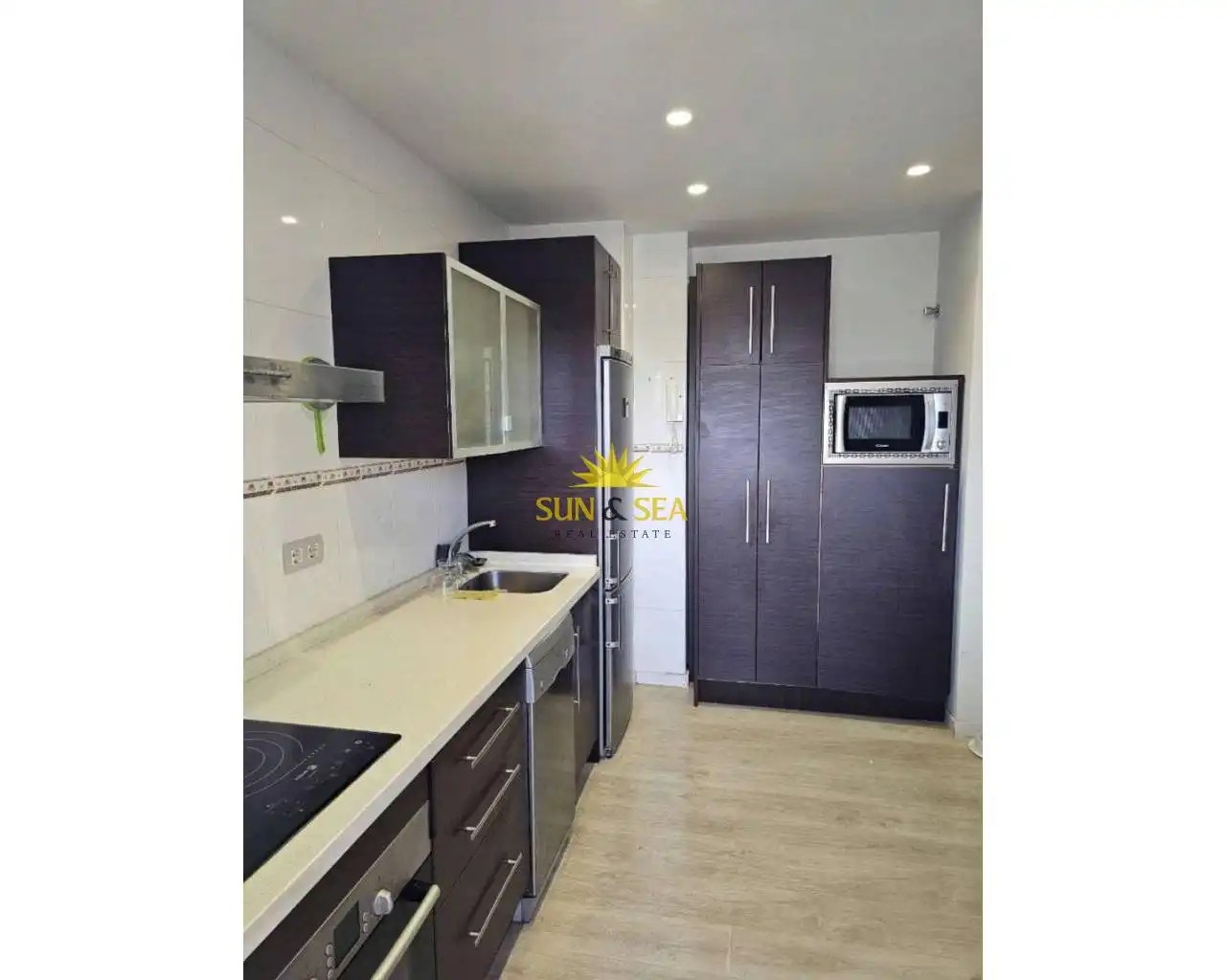Cuina de Apartament de lloguer en Molina de Segura amb Aire condicionat, Calefacció i Terrassa