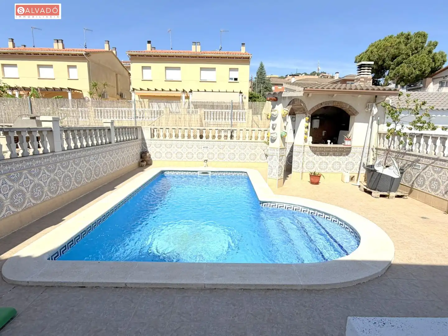 Swimming pool of Detached homes for sale in Calafell  with Heating