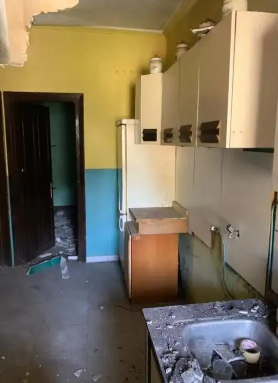 Cuina de Casa adosada en venda en Mieres (Asturias) amb Jardí privat i Traster
