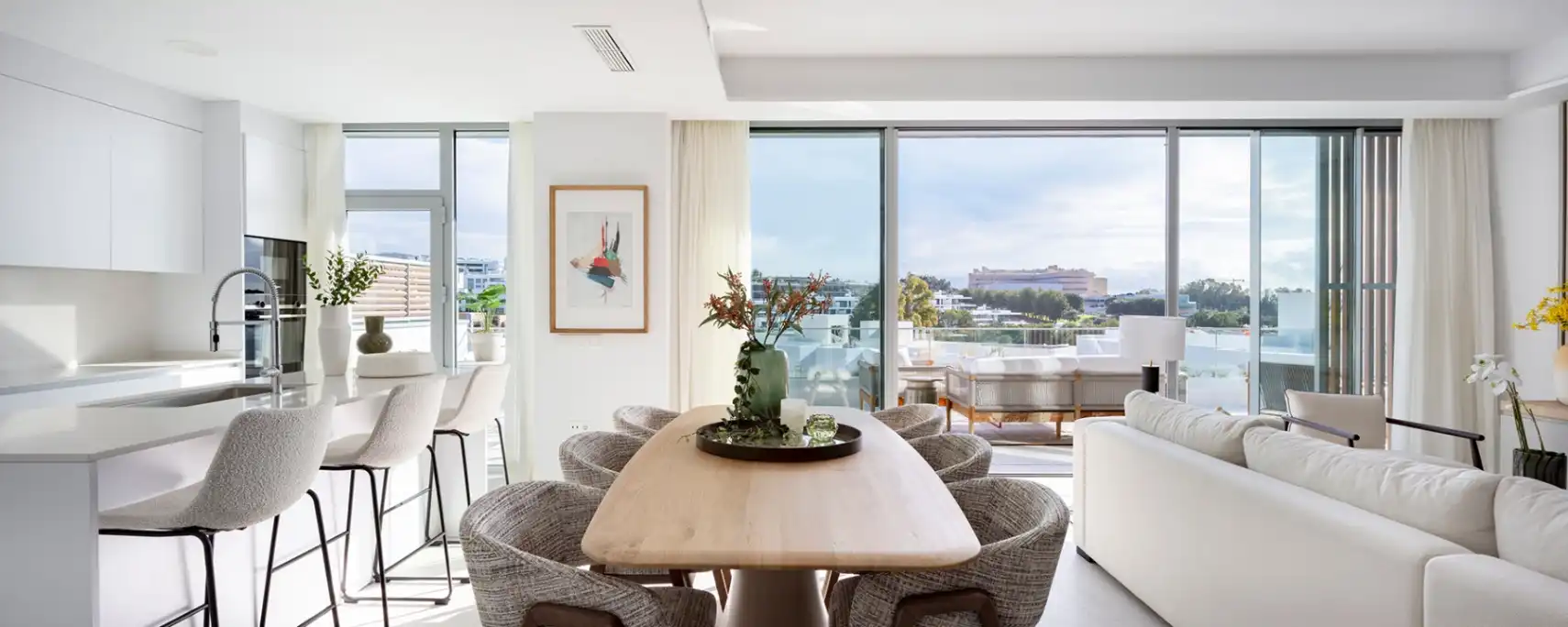 Menjador de Apartament en venda en Rïo Real - Los Monteros