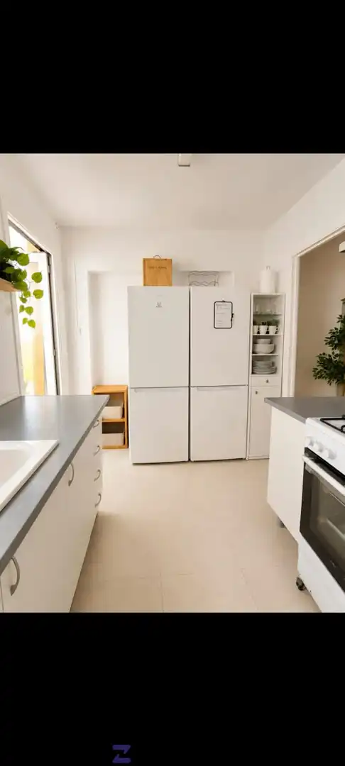 Kitchen of Flat for rent in Castellón de la Plana / Castelló de la Plana  with Furnished, Oven and Washing machine