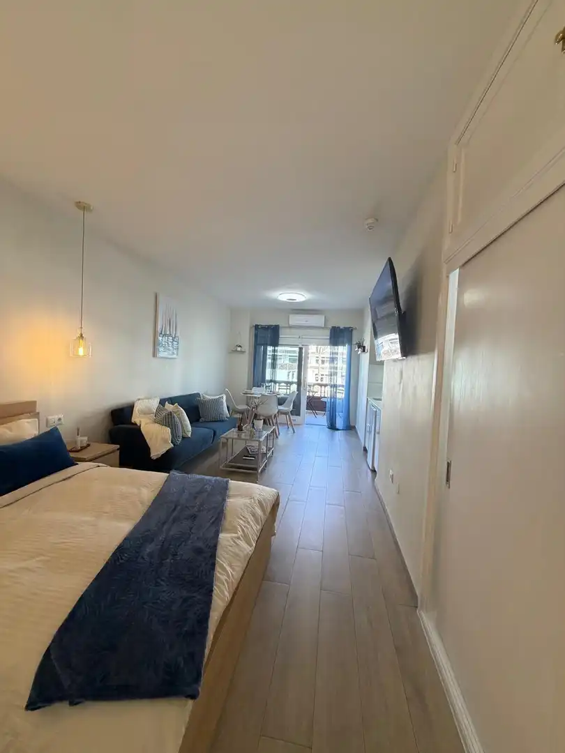 Schlafzimmer von Wohnung zum Verkauf in Puerto de la Cruz mit Klimaanlage, Privatgarten und Terrasse