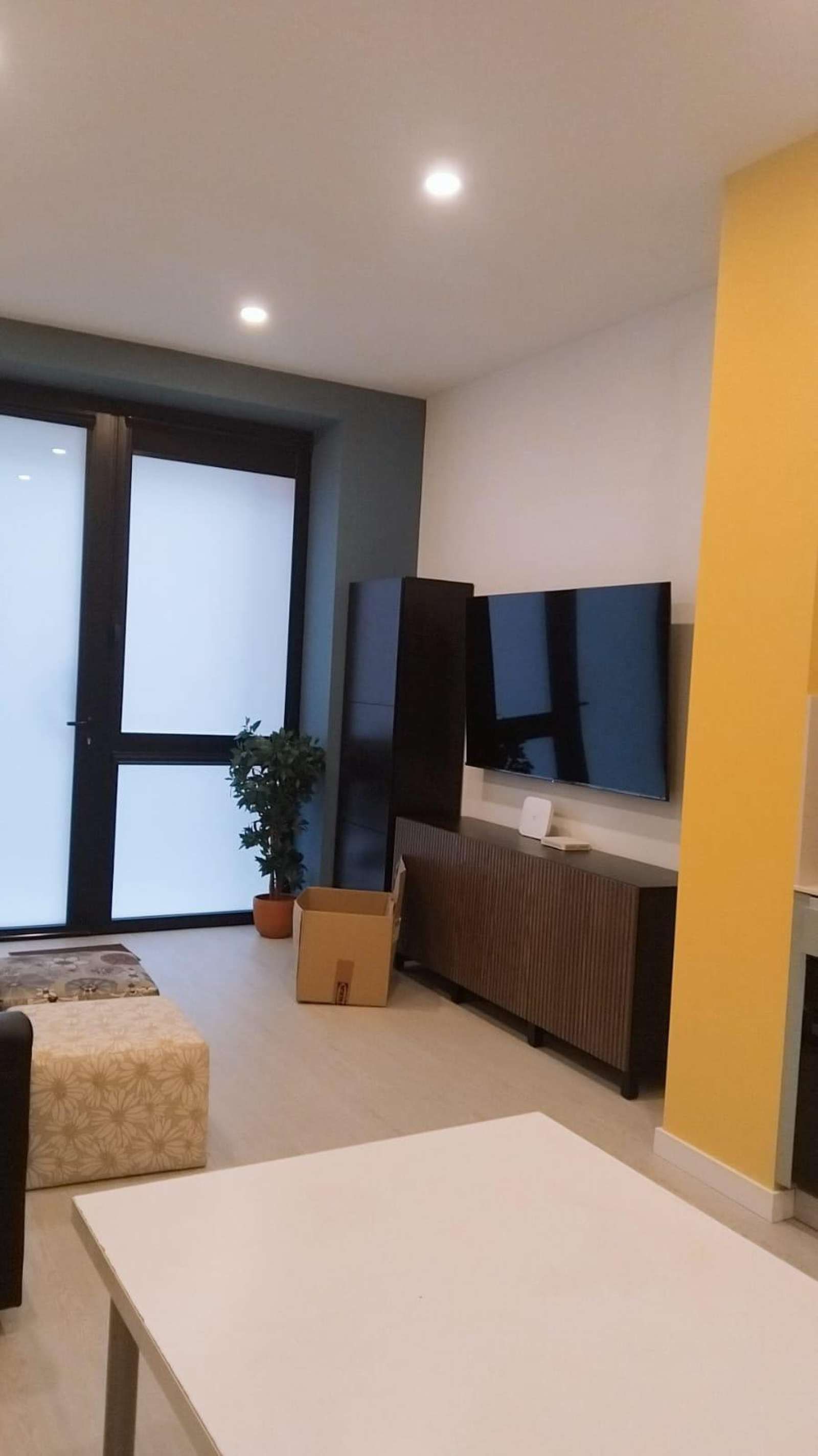 Sala d'estar de Apartament per a compartir en  Madrid Capital amb Aire condicionat i Terrassa