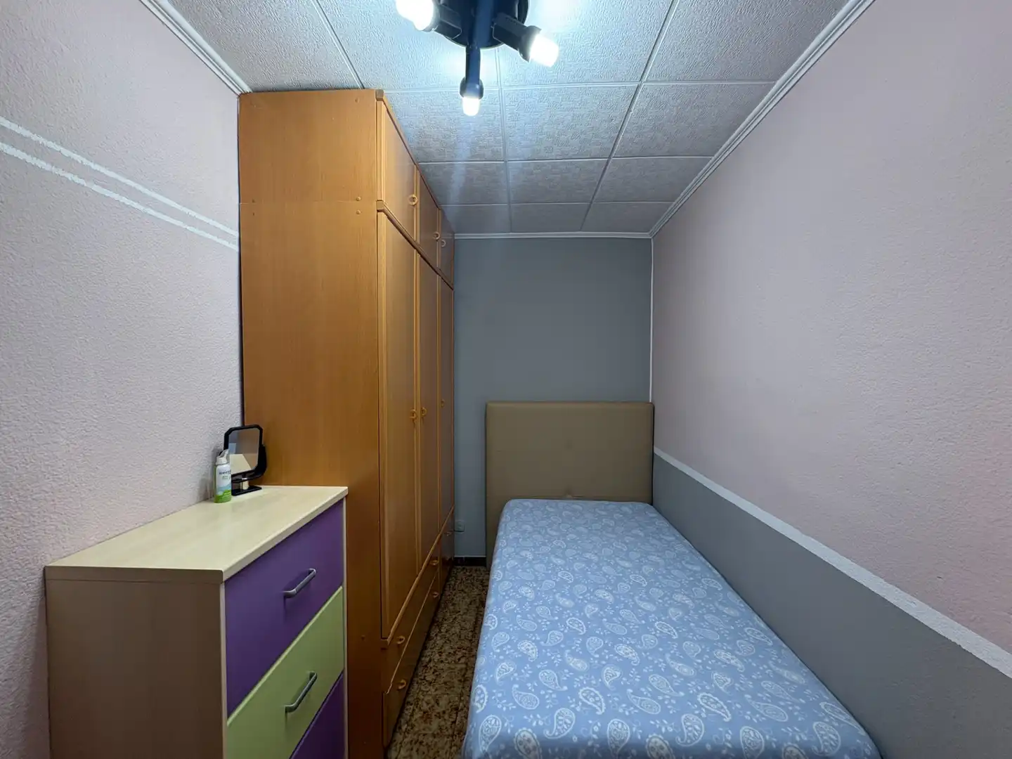 Schlafzimmer von Wohnung zum Verkauf in Badalona mit Balkon