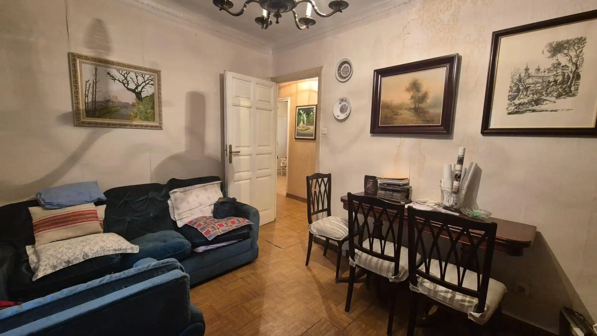 Sala de estar de Casa o chalet en venta en Cercedilla con Jardín privado, Terraza y Balcón