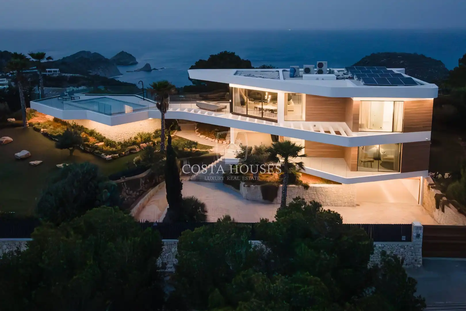 Exterior view of Houses for sale in Jávea / Xàbia  with Air Conditioner, Heating and Private garden