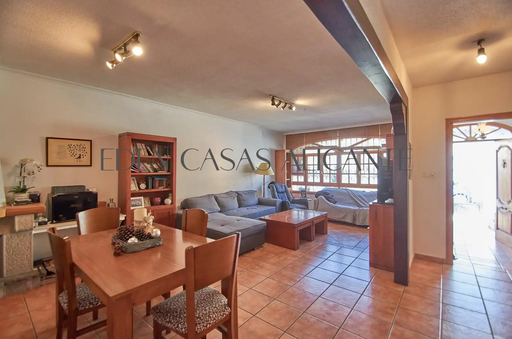 Living room of Houses for sale in El Campello  with Heating, Terrace and Storage room