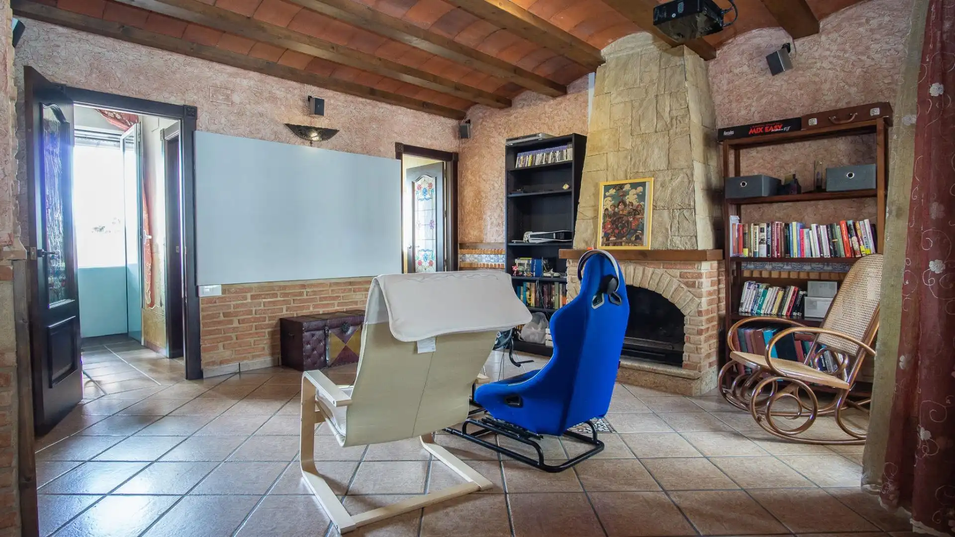 Sala d'estar de Casa adosada en venda en Petrer, Alicante