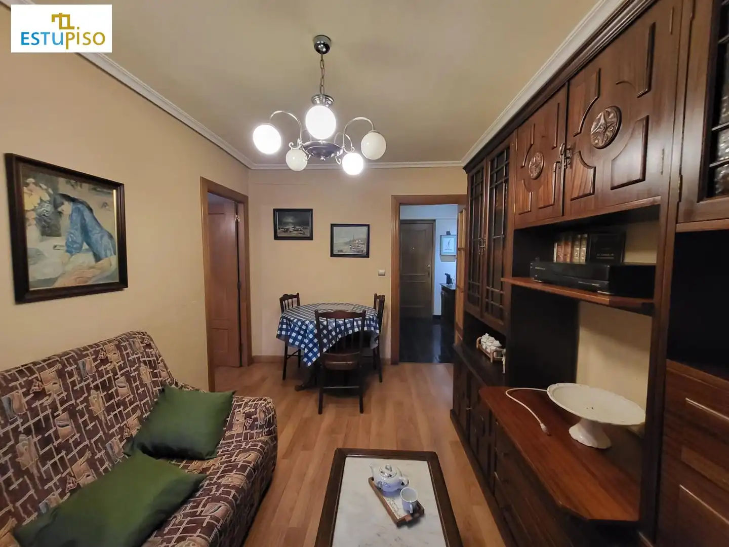 Living room of Flat for sale in León Capital   with Heating, Storage room and Furnished