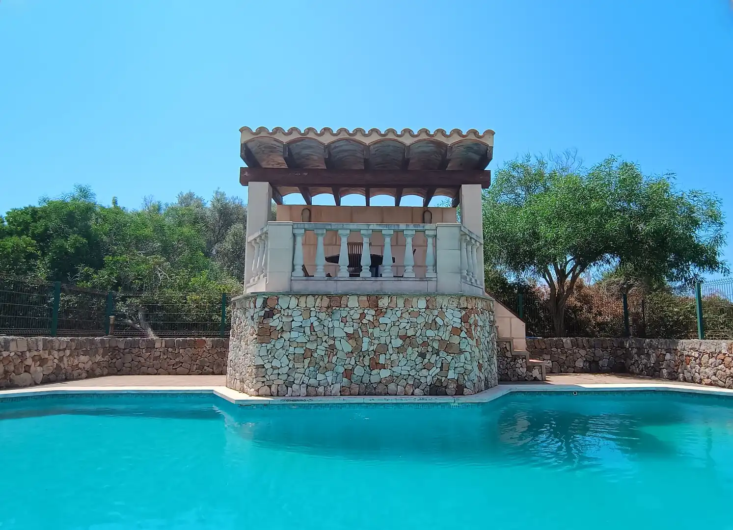 Piscina de Casa o xalet en venda en Sant Lluís amb Aire condicionat, Jardí privat i Terrassa