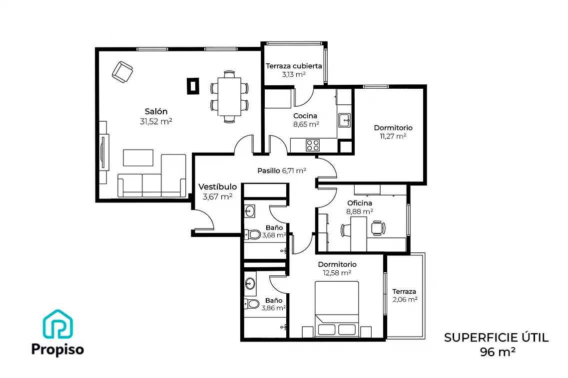 Wohnung mit Aufzug zum Verkauf in via hispanidad 30, zaragoza, imagen 2