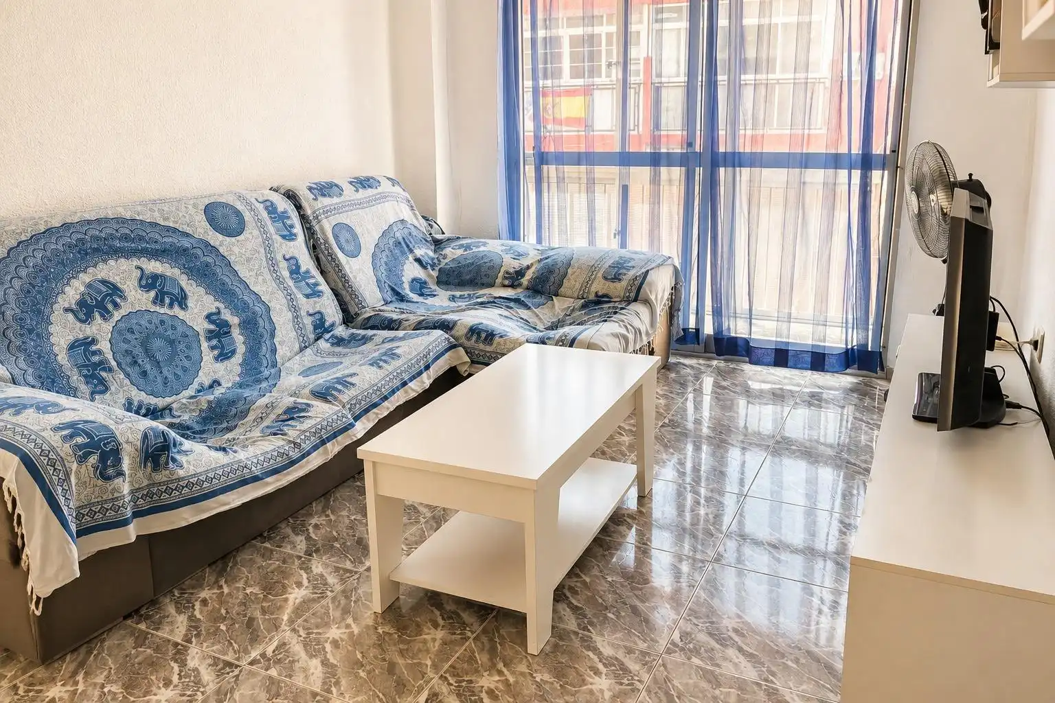 Living room of Flat for sale in Málaga