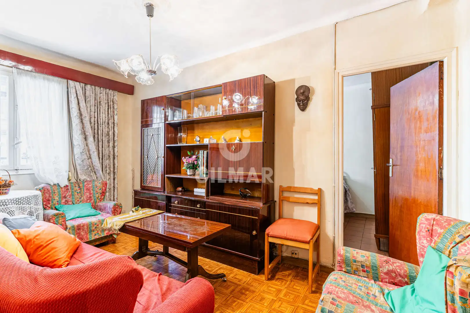 Living room of Flat for sale in Madrid