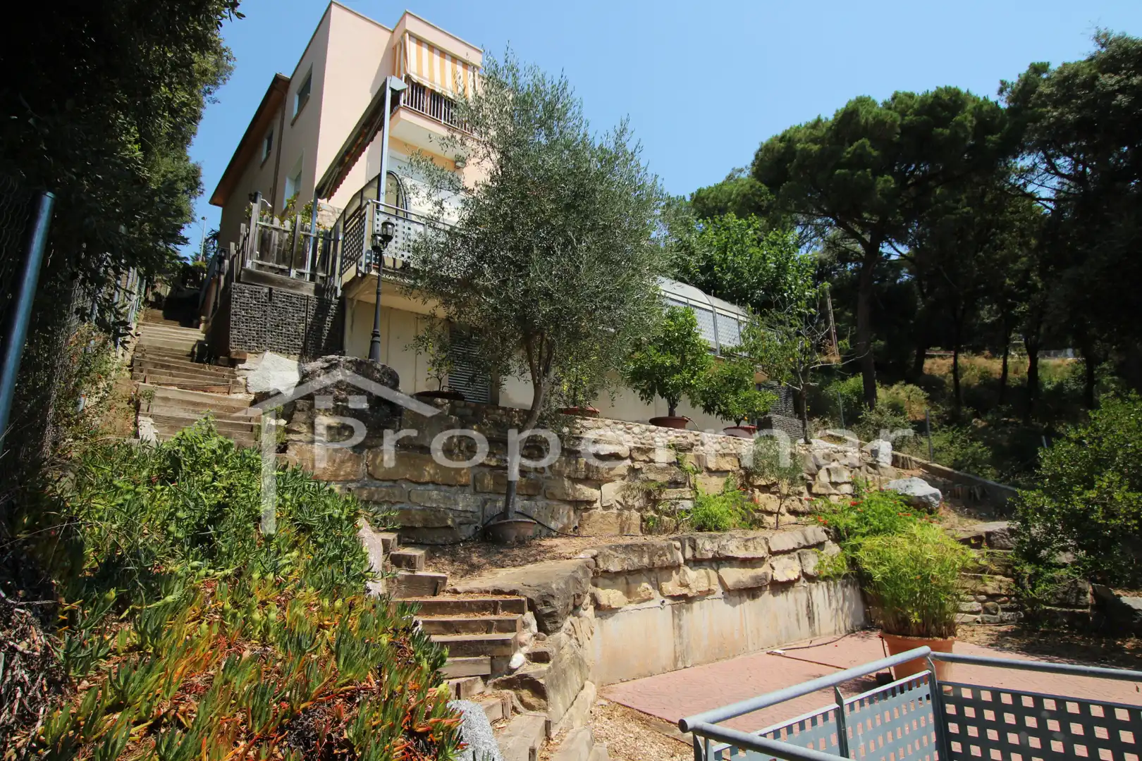 Vista exterior de Casa o chalet en venta en Sant Pere de Vilamajor con Calefacción, Jardín privado y Piscina