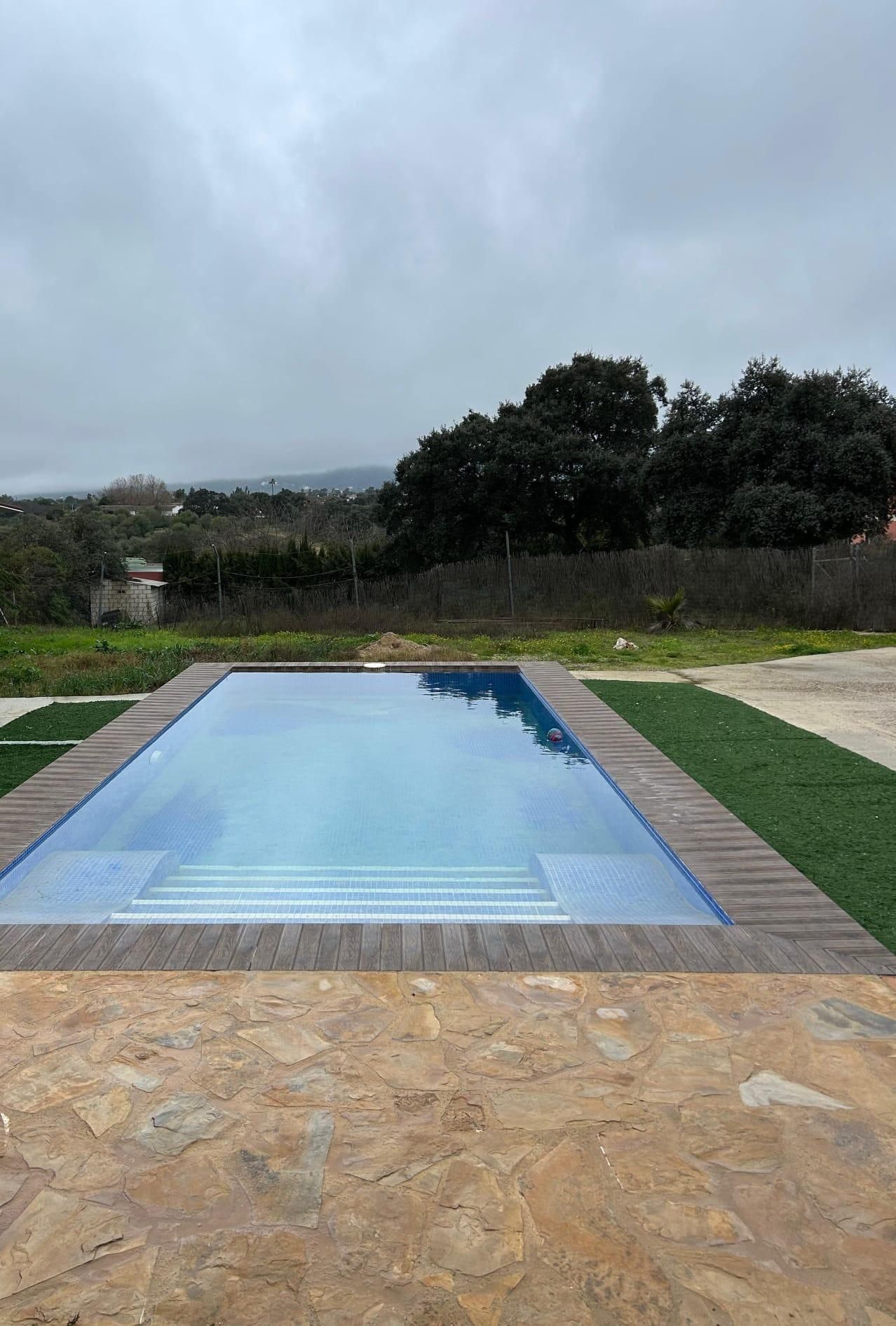 Swimming pool of Country house for sale in  Córdoba Capital  with Air Conditioner, Private garden and Storage room