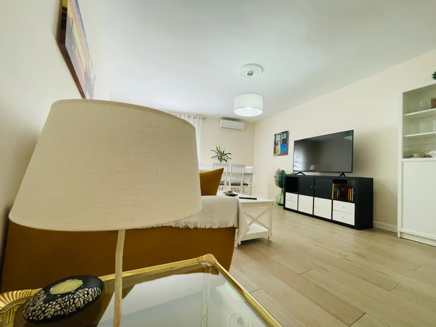 Living room of Flat for sale in La Guardia  with Air Conditioner, Heating and Furnished