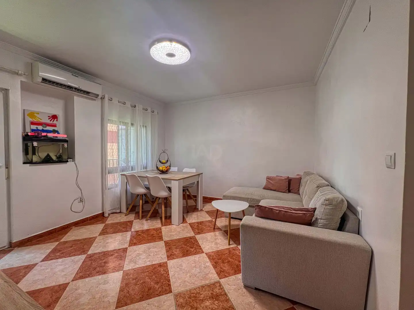 Sala de estar de Piso en venta en Dénia con Aire acondicionado, Calefacción y Terraza