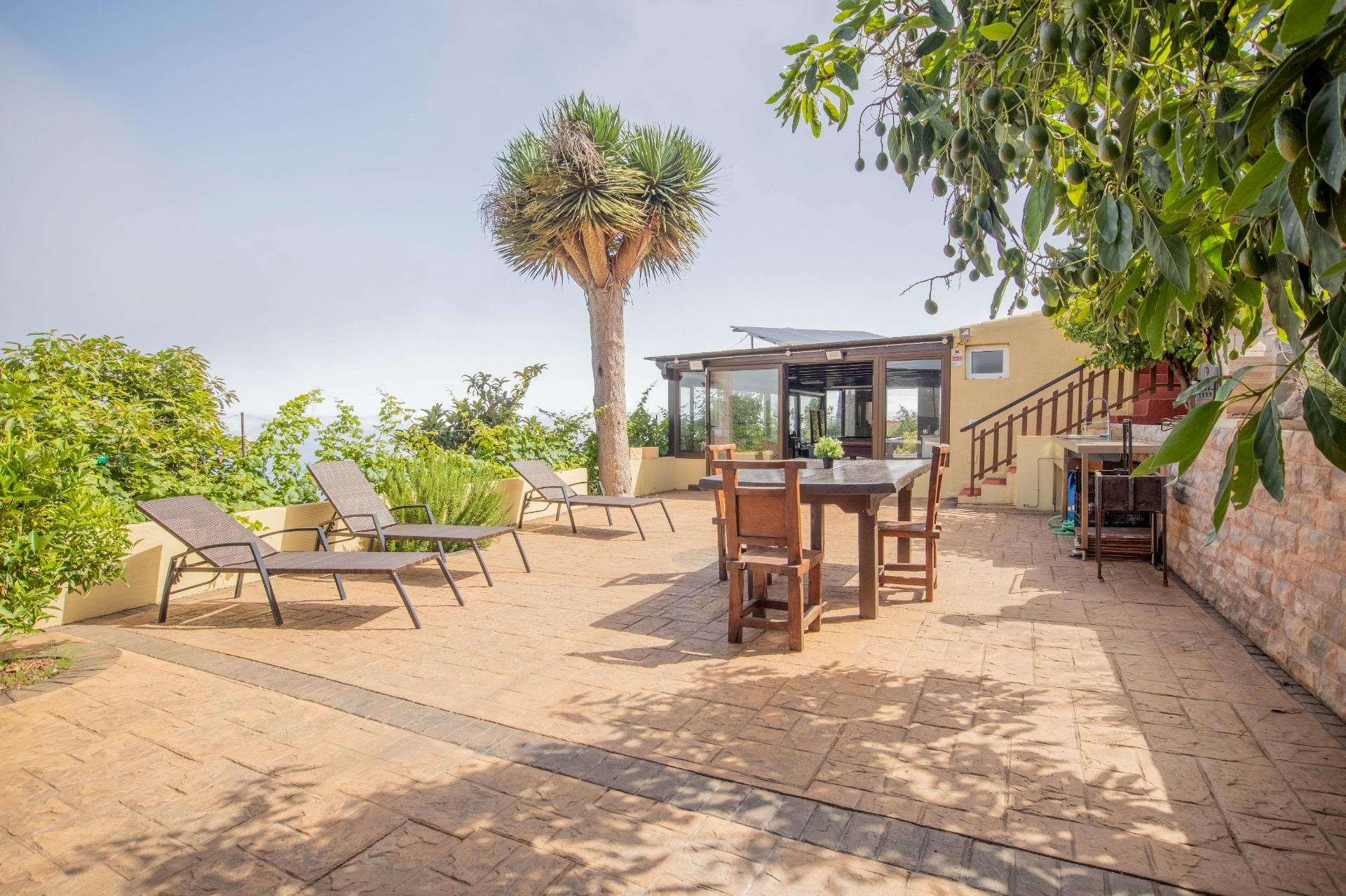 Terrassa de Finca rústica en venda en El Sauzal amb Terrassa, Traster i Jacuzzi