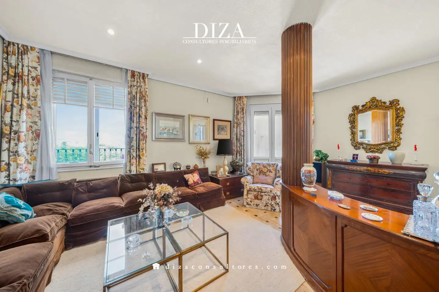Living room of Attic for sale in Madrid  with Air Conditioner, Heating and Parquet flooring