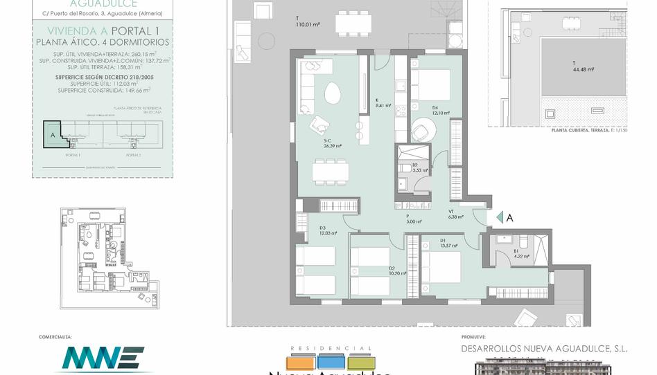 Photo 1 from new construction home in Flat for sale in Calle Puerto del Rosario, 3, Aguadulce Norte, Almería
