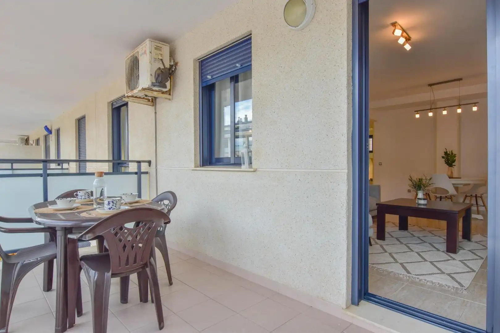 Terraza de Piso de alquiler en Puçol con Aire acondicionado, Jardín privado y Terraza