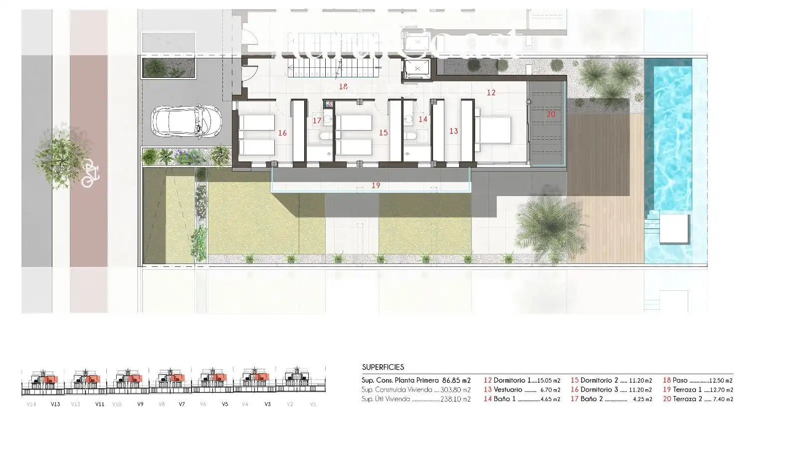 Casa o xalet en venda en Alicante / Alacant amb Aire condicionat, Jardí privat i Terrassa