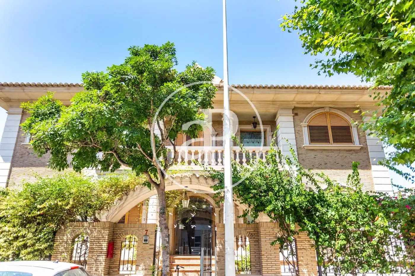 Vista exterior de Casa adosada en venta en Picanya con Aire acondicionado, Calefacción y Jardín privado