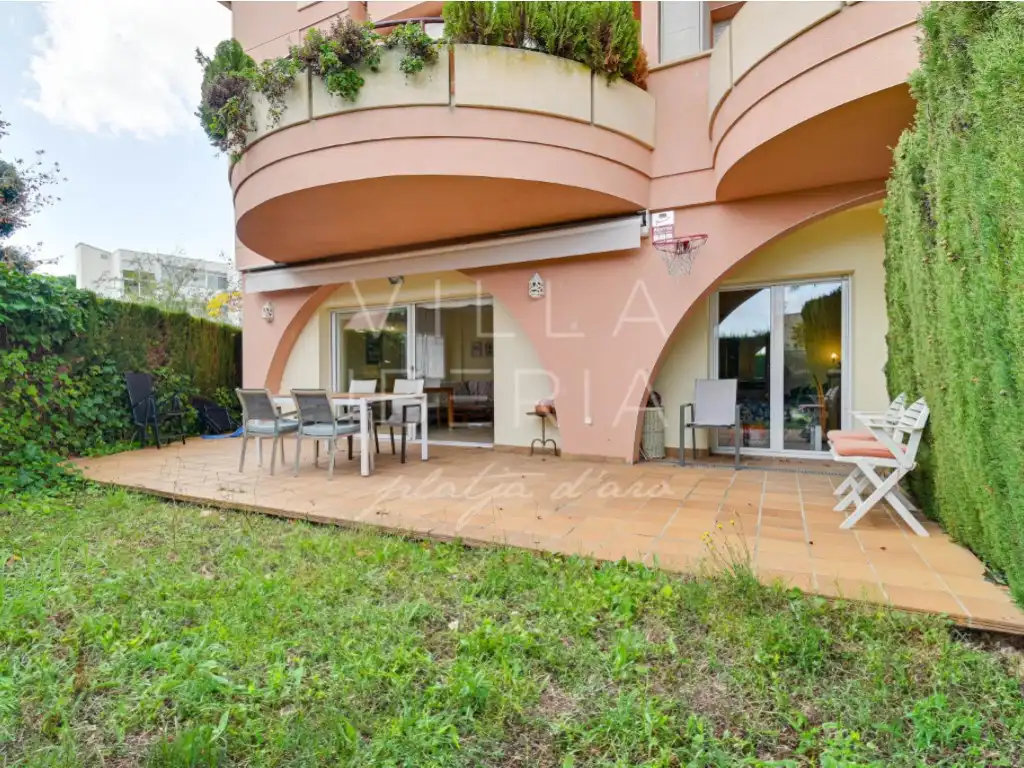 Garden of Apartments for sale in Castell d'Aro, Platja d'Aro i s'Agaró  with Heating, Private garden and Terrace