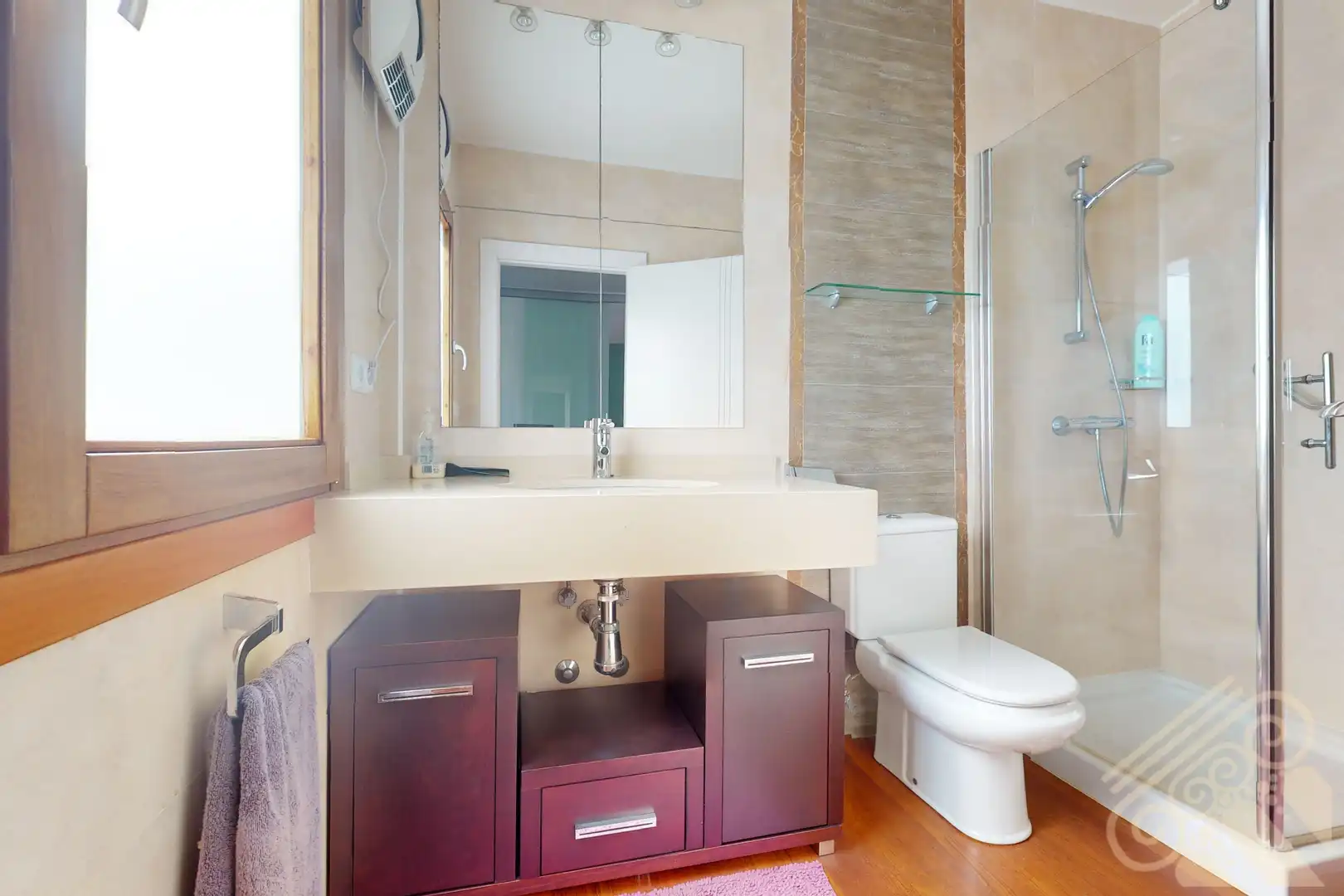 Baño de Casa o chalet en venta en Mojácar con Aire acondicionado, Jardín privado y Parquet
