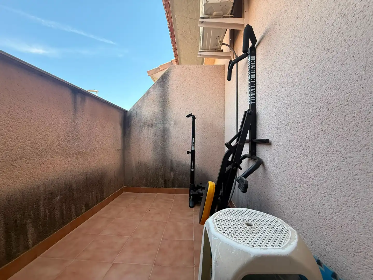 Terrassa de Casa adosada en venda en La Pobla de Vallbona amb Aire condicionat, Calefacció i Terrassa
