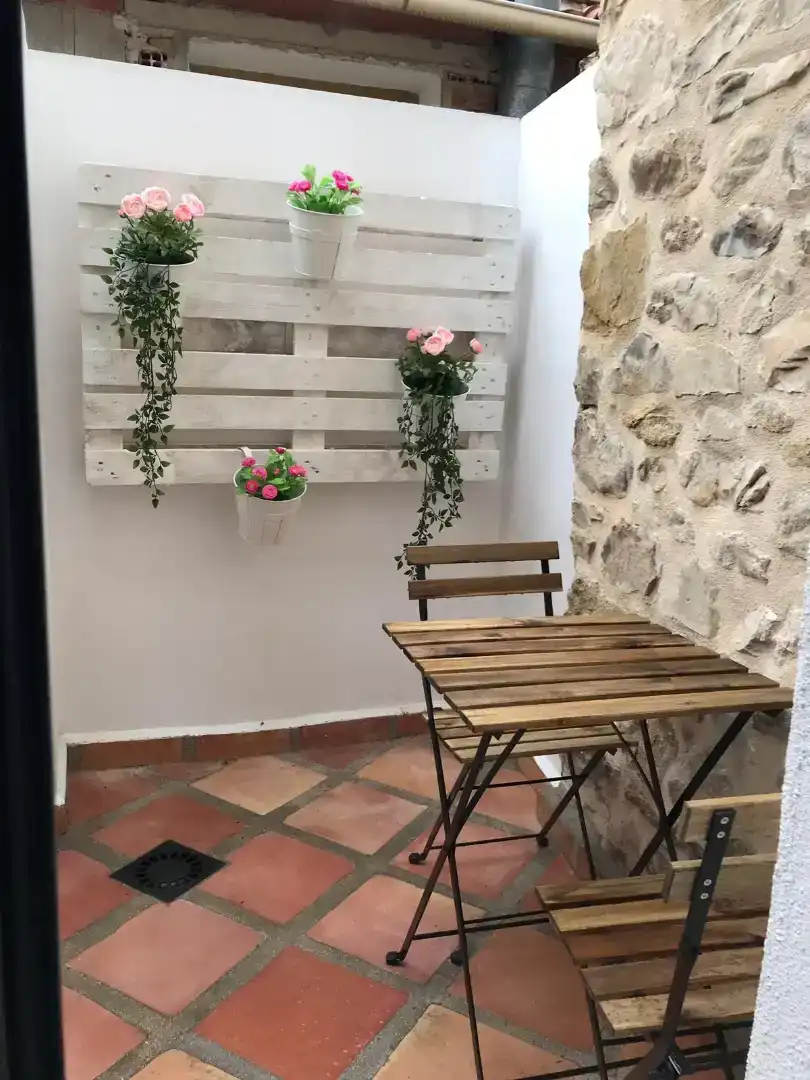 Balcony of Flat for rent in Castell de Castells  with Storage room, Furnished and Oven