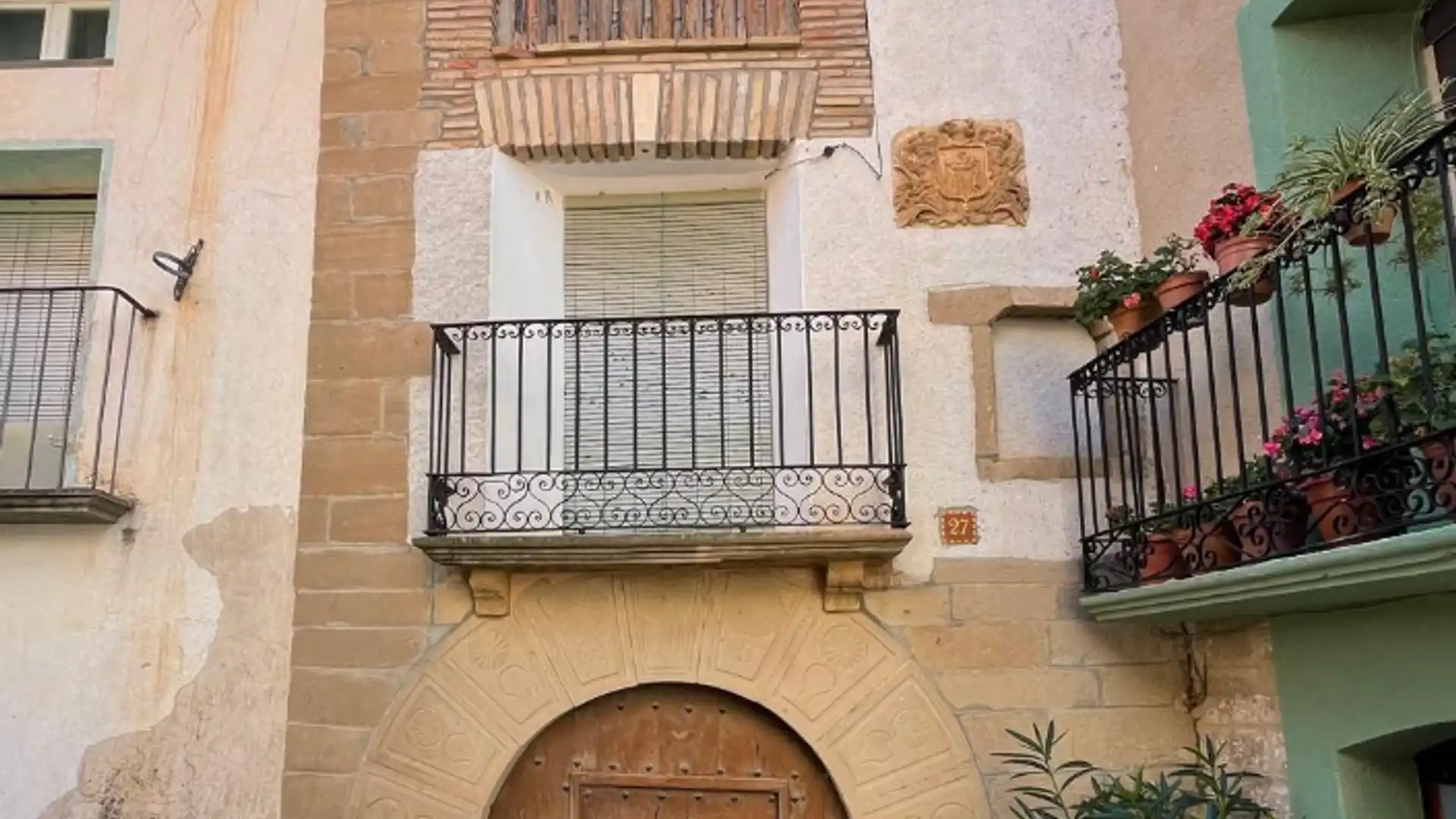 Terraza de Finca rústica en venta en Colungo con Jardín privado, Terraza y Trastero