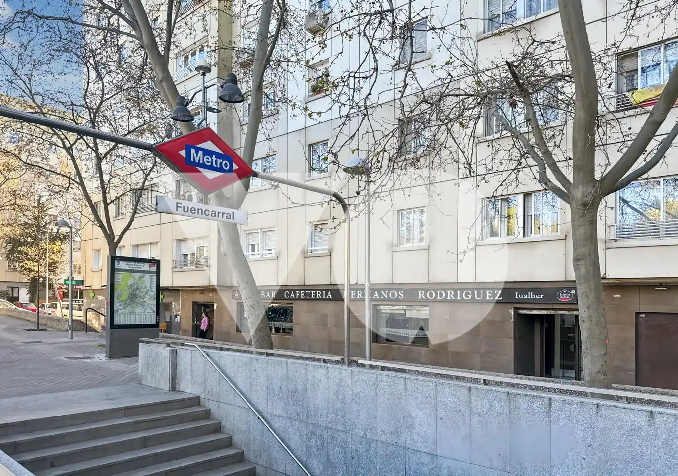 Vista exterior de Piso en venta en Madrid