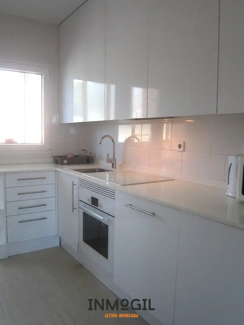 Küche von Wohnung zum Verkauf in Navacerrada mit Heizung, Terrasse und Ofen