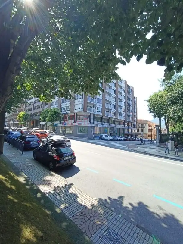 Exterior view of Flat for sale in Oviedo   with Heating, Terrace and Balcony