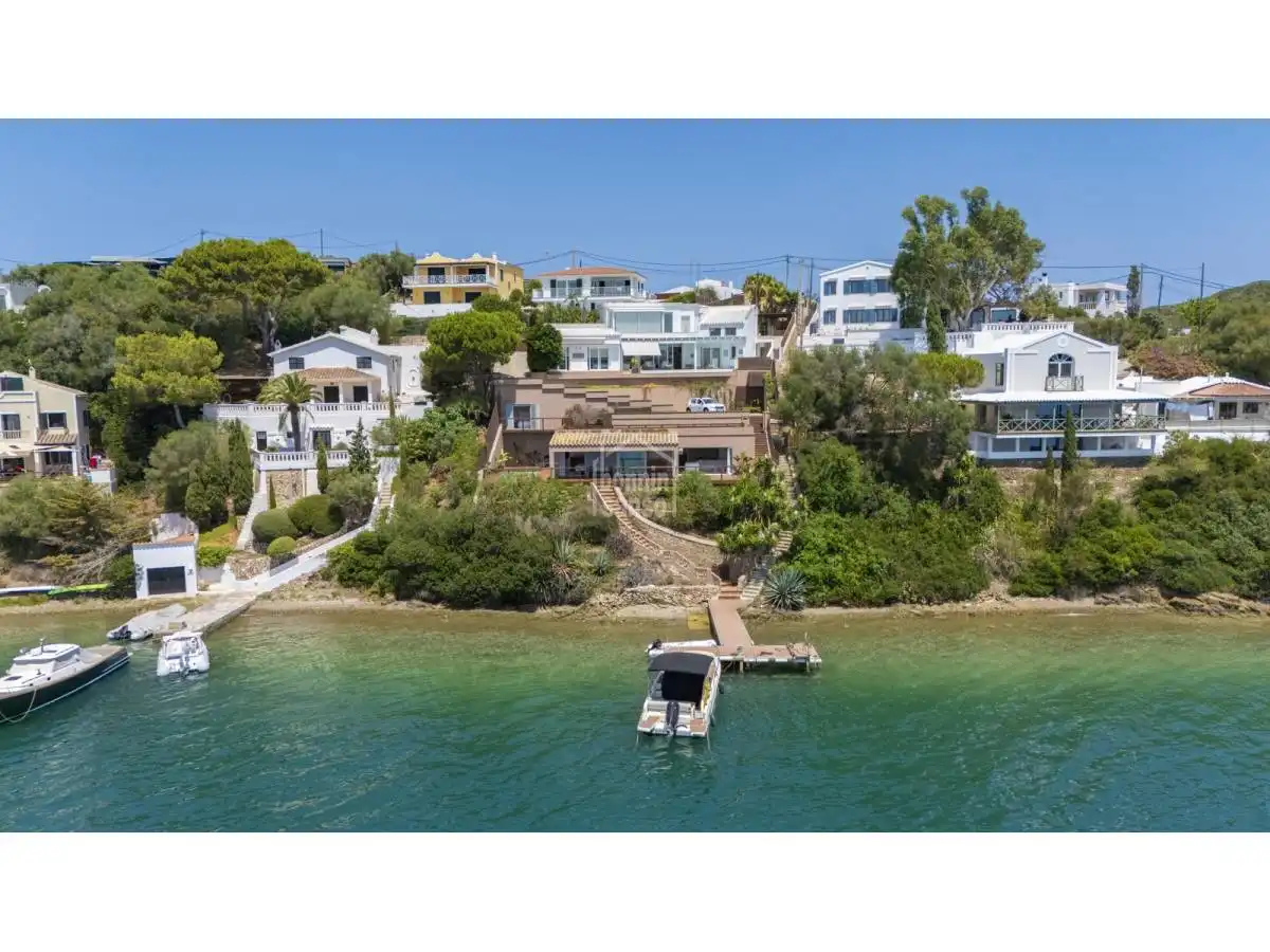 Vista exterior de Casa o chalet en venta en Maó - Mahón con Calefacción, Terraza y Piscina