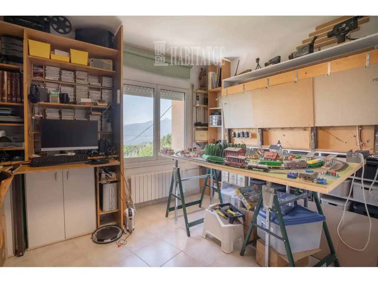 Kitchen of Houses for sale in Sant Hilari Sacalm  with Air Conditioner, Heating and Private garden