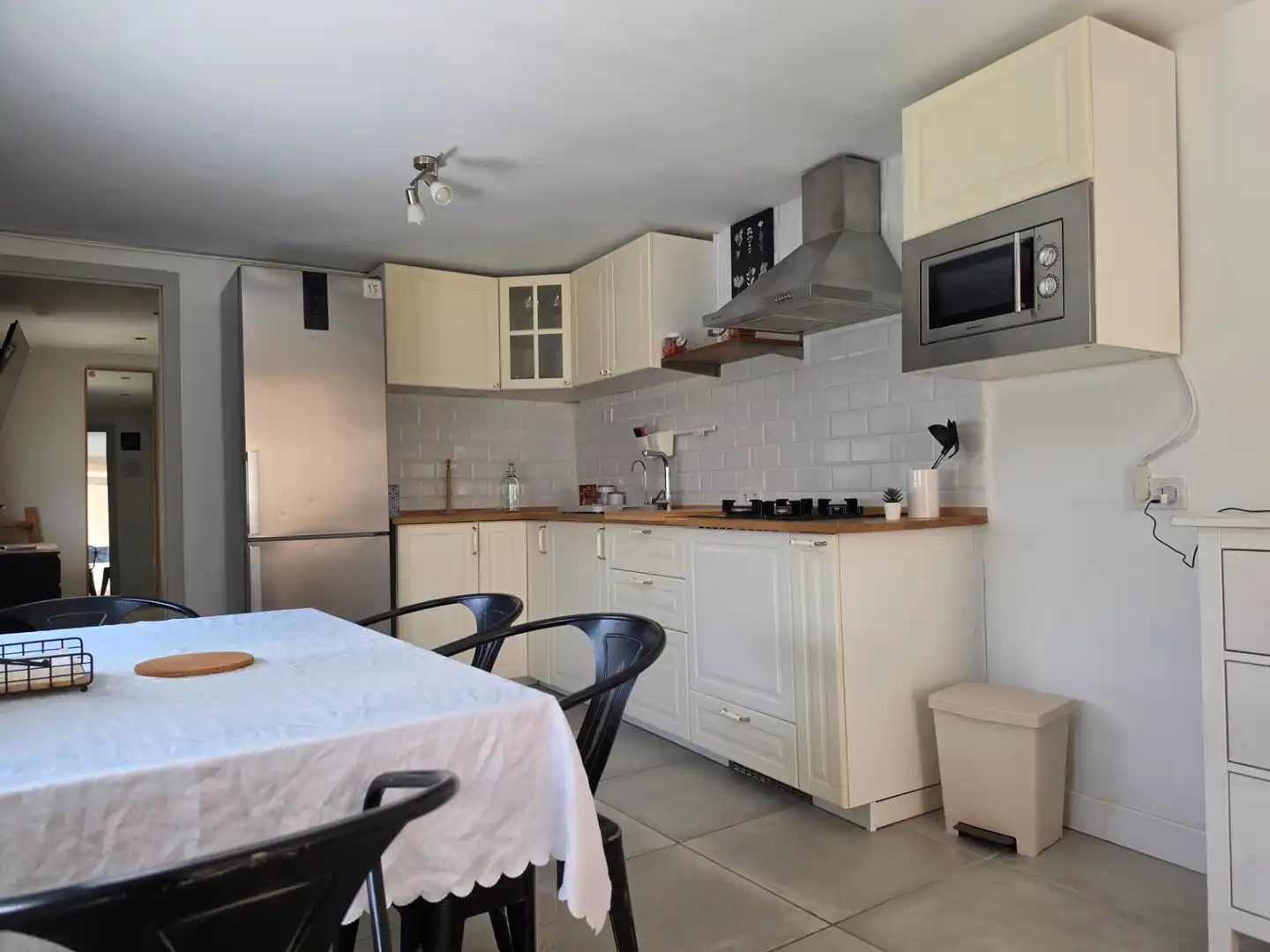 Cocina de Casa adosada en venta en Badalona con Aire acondicionado, Calefacción y Terraza