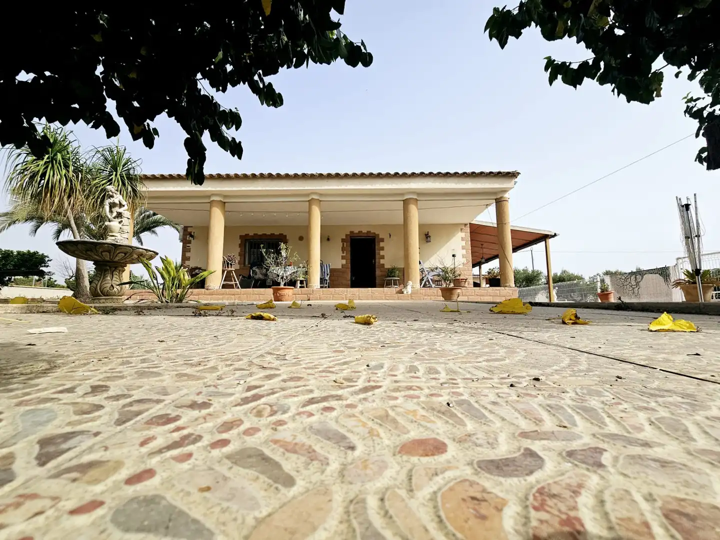 Vista exterior de Casa o xalet en venda en Librilla amb Aire condicionat, Jardí privat i Piscina