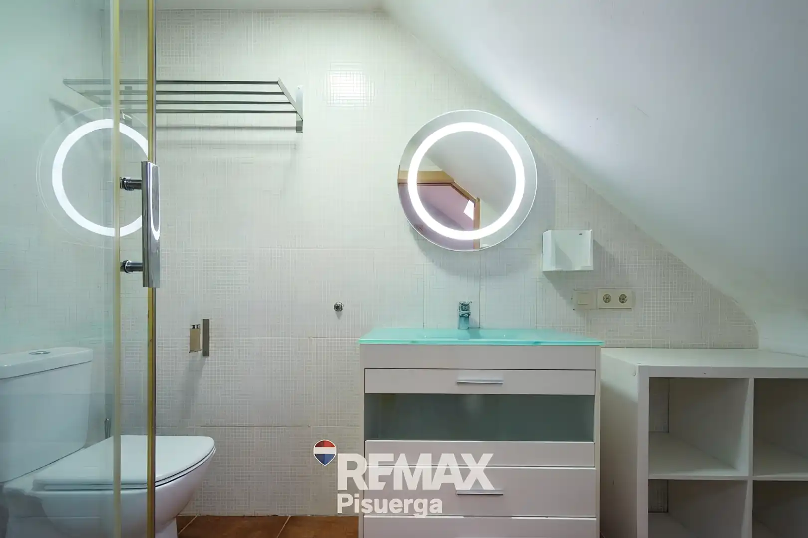 Baño de Casa o chalet en venta en Arroyo de la Encomienda con Aire acondicionado, Calefacción y Jardín privado
