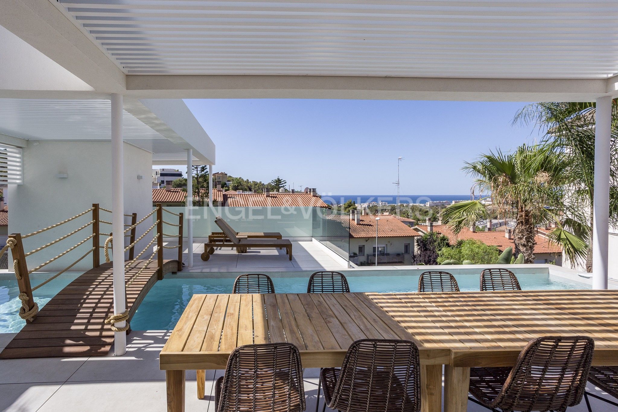 Terrassa de Casa o xalet de lloguer en Sitges amb Aire condicionat, Calefacció i Parquet