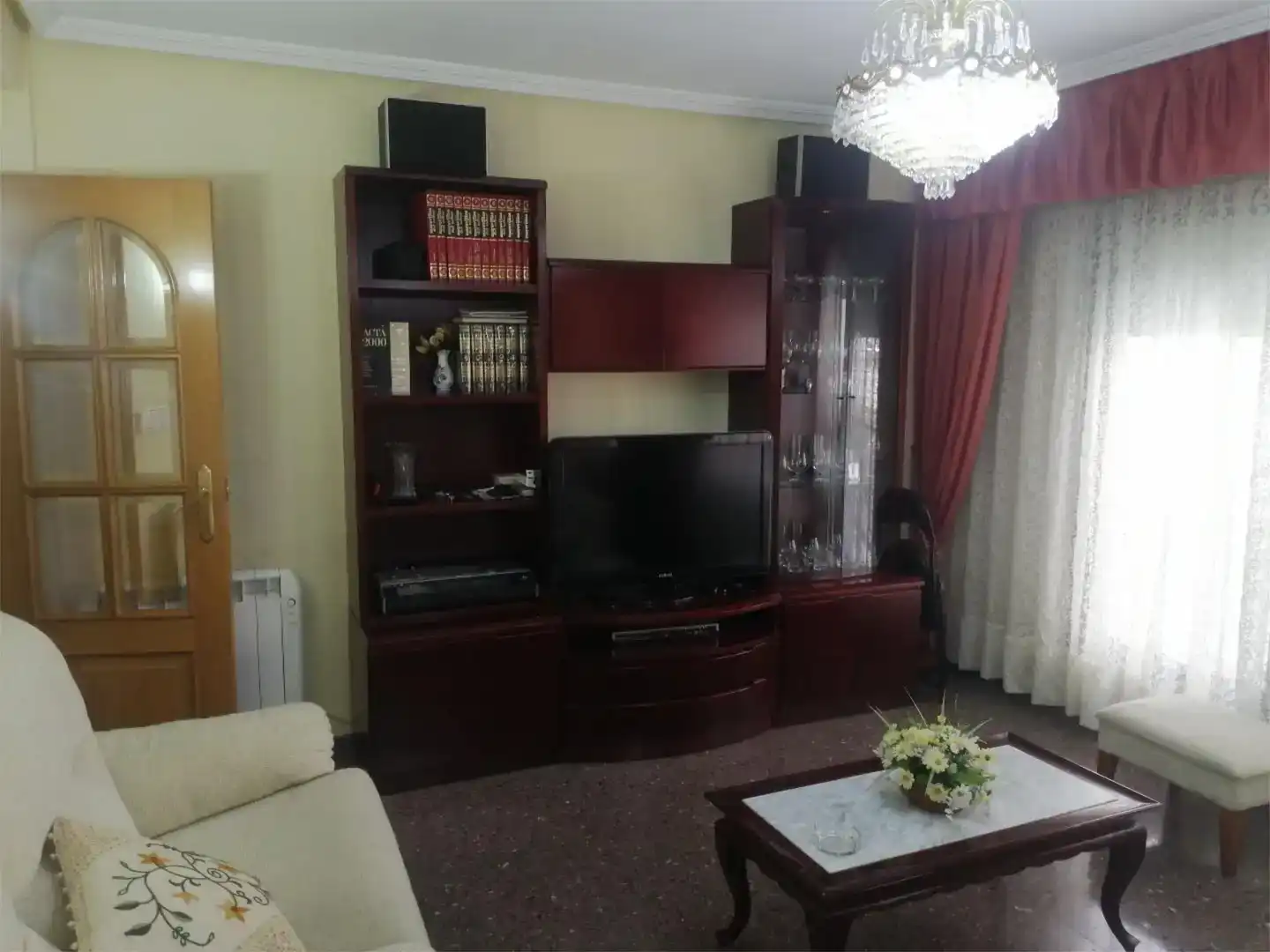 Sala d'estar de Pis en venda en Jijona / Xixona amb Aire condicionat i Balcó