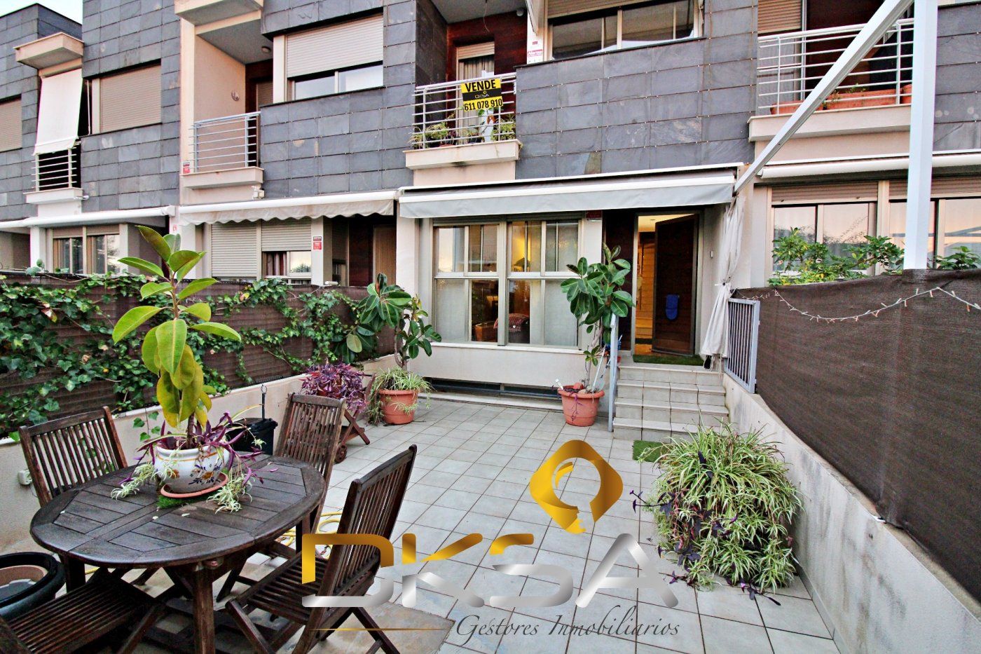 Garden of Single-family semi-detached for sale in Almazora / Almassora  with Air Conditioner, Heating and Private garden